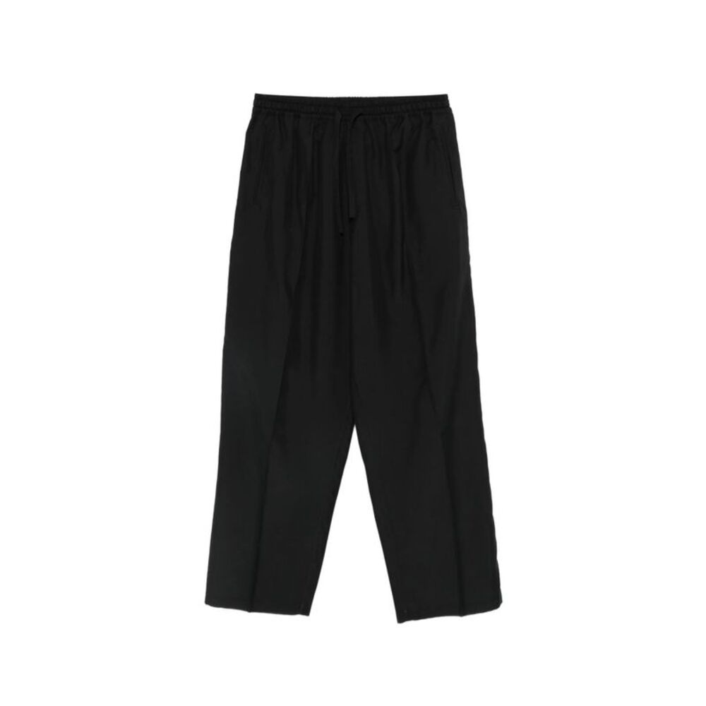 Umit Benan Black Trousers - Regular & Straight-Leg Trousers Men